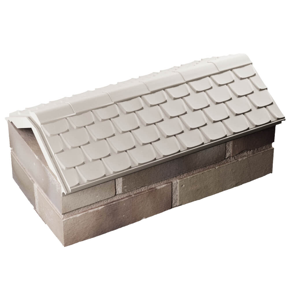 Парапет Zking Эльбрус Бежевый с посадкой на 1 кирпич (255мм) в Электростали фото