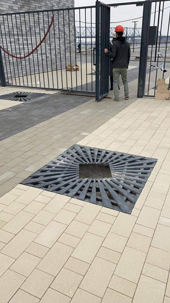 Приствольная решетка для дерева ZKING ATMOSPHERE 1.2х1.2м Черная в Электростали фото