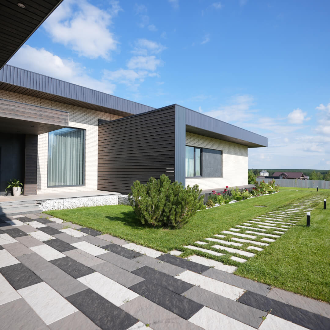 Шаговая плита STONE Светлая Галька 990х330х55мм в Электростали фото