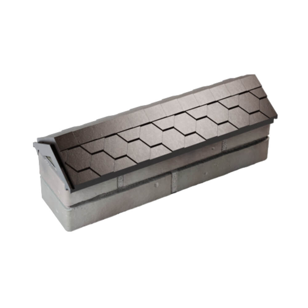 Парапет Zking Эверест Коричневый с посадкой на 0.5 кирпича (130мм) в Электростали фото