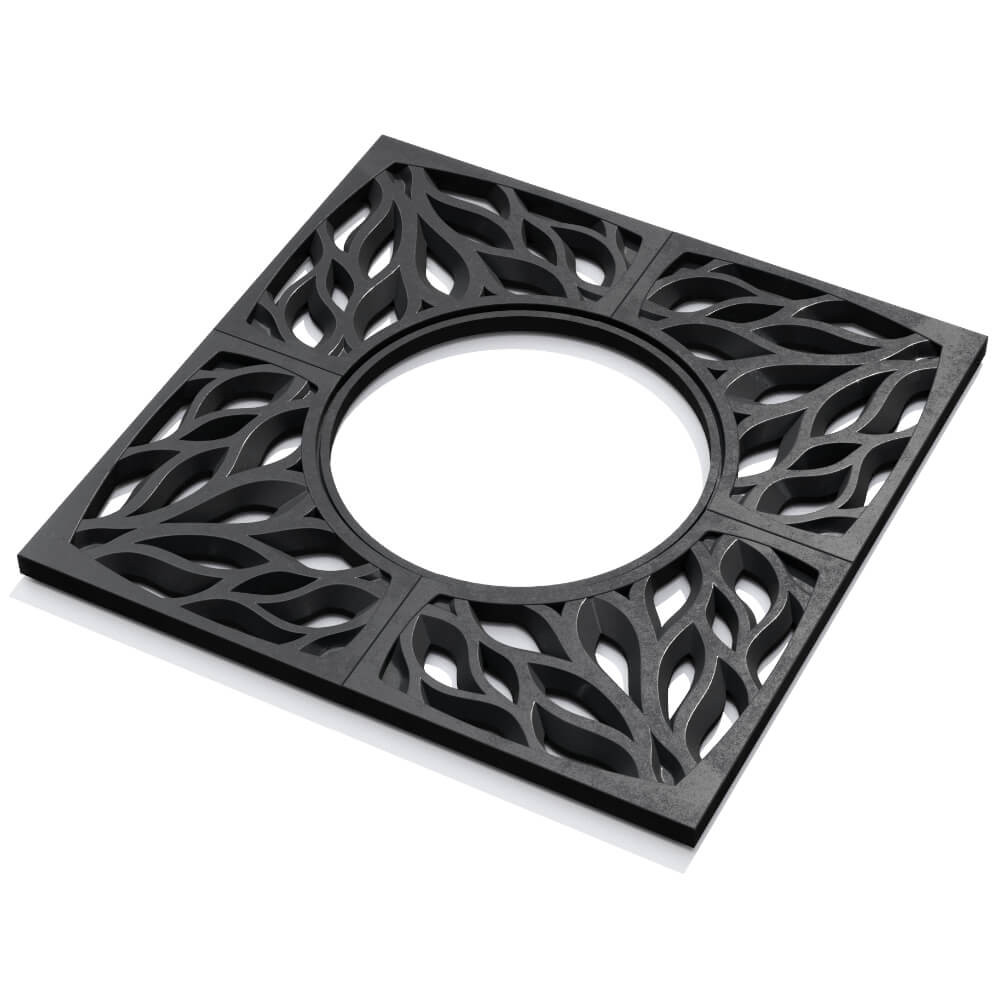 Приствольная решетка для дерева ZKING CRUST 1.2х1.2м Черная в Электростали фото