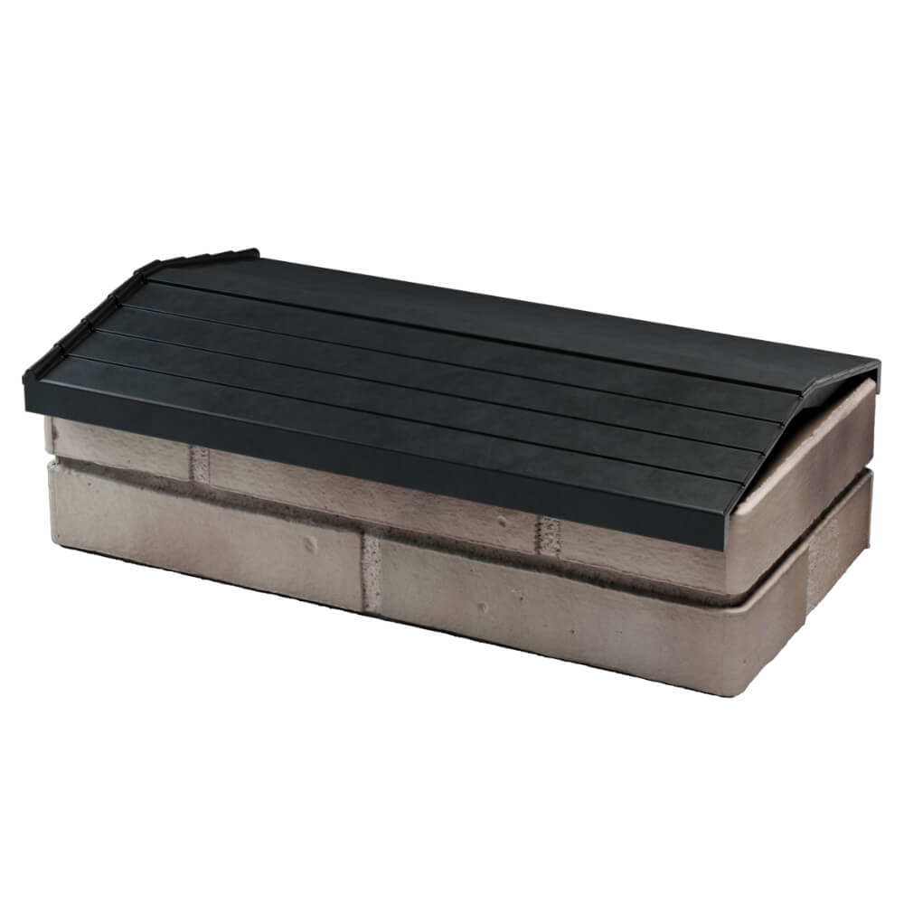 Парапет Zking Бона ХайТек Черный с посадкой на 1 кирпич (200/225/255мм) в Электростали фото