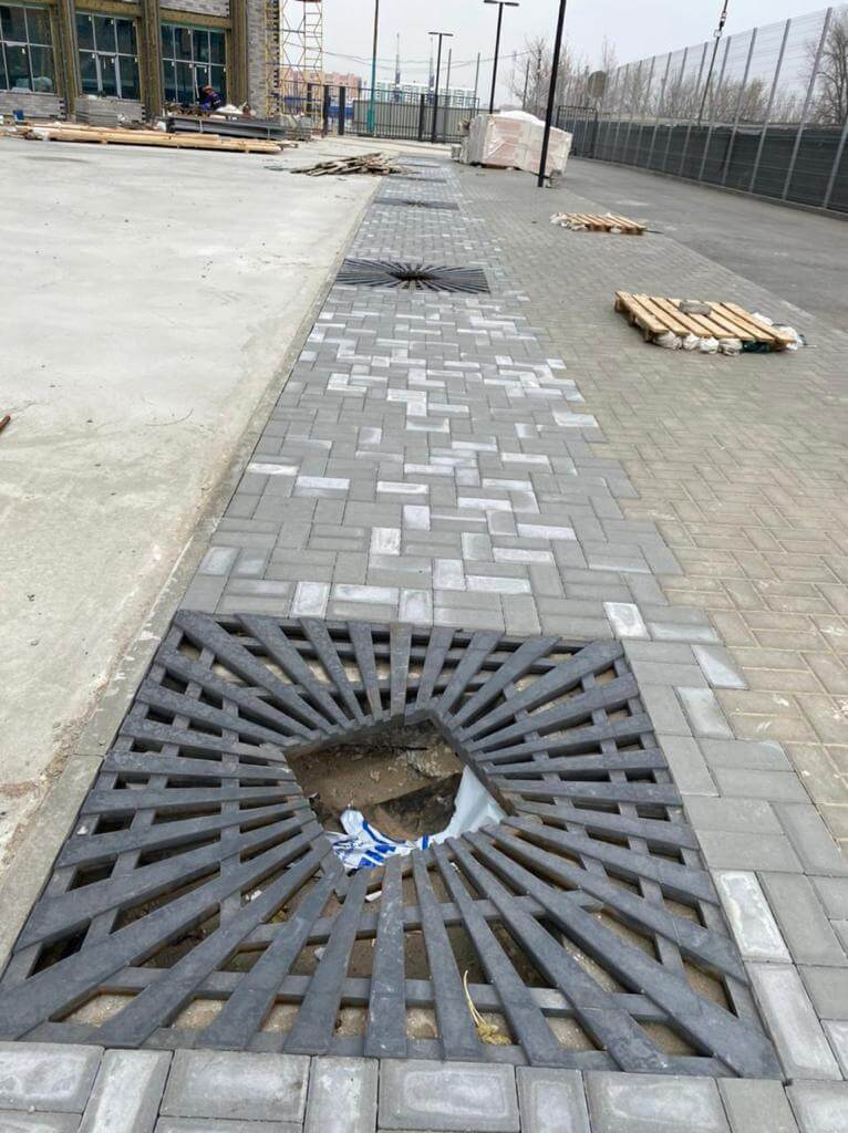 Приствольная решетка для дерева ZKING ATMOSPHERE 1.2х1.2м Черная в Электростали фото