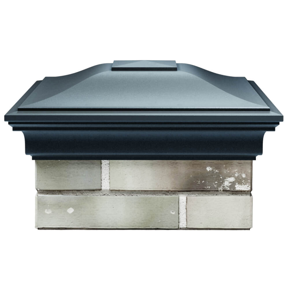 Колпак Zking Монблан Серый на столб 1.5х1.5 кирпича (385х385мм) Электросталь фото