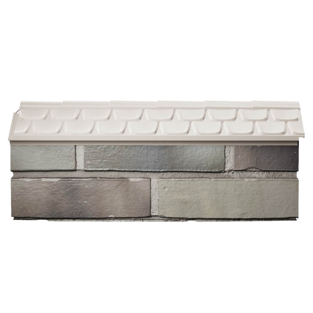 Парапет Zking Эльбрус Бежевый с посадкой на 0.5 кирпича (130мм) в Электростали фото