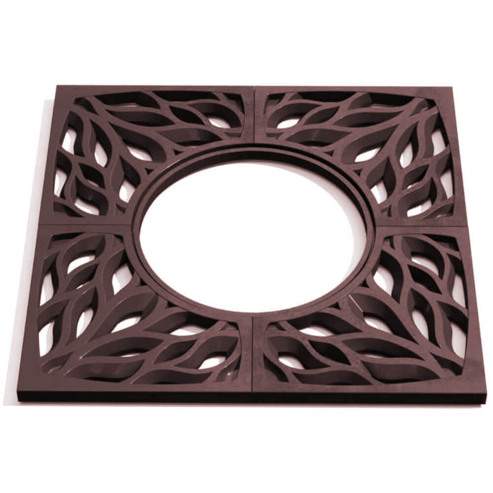 Приствольная решетка для дерева ZKING CRUST 1.2х1.2м Коричневая Электросталь фото