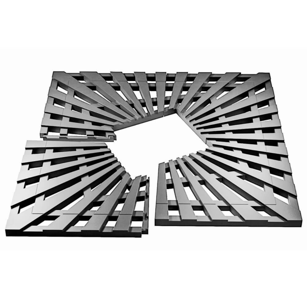 Приствольная решетка для дерева ZKING ATMOSPHERE 1.2х1.2м Серая в Электростали фото