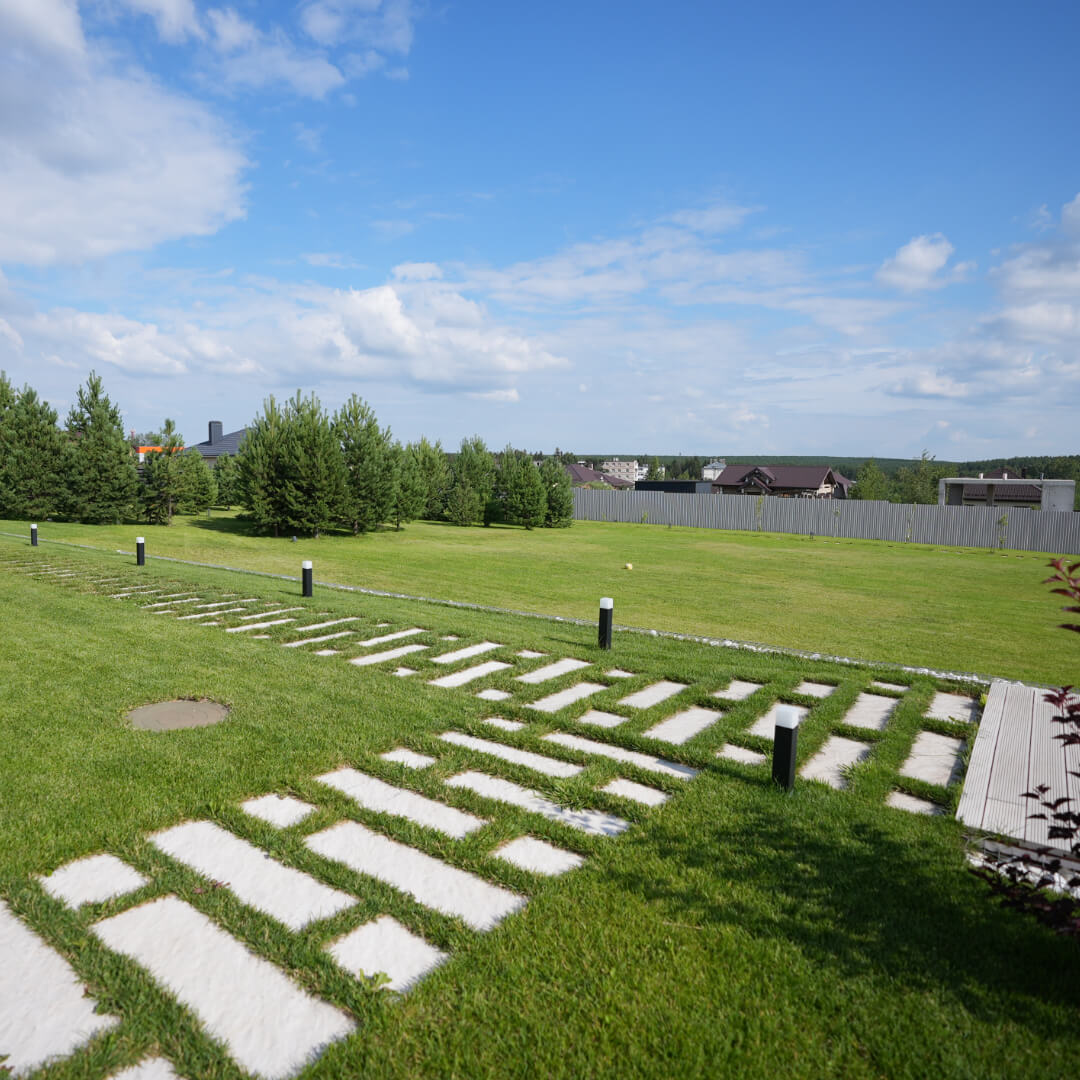 Шаговая плита STONE Светлая Галька 990х330х55мм в Электростали фото