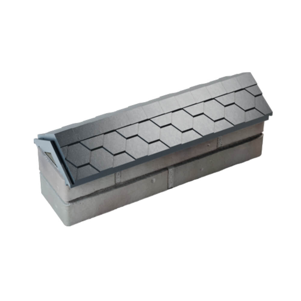 Парапет Zking Эверест Серый с посадкой на 0.5 кирпича (130мм) в Электростали фото